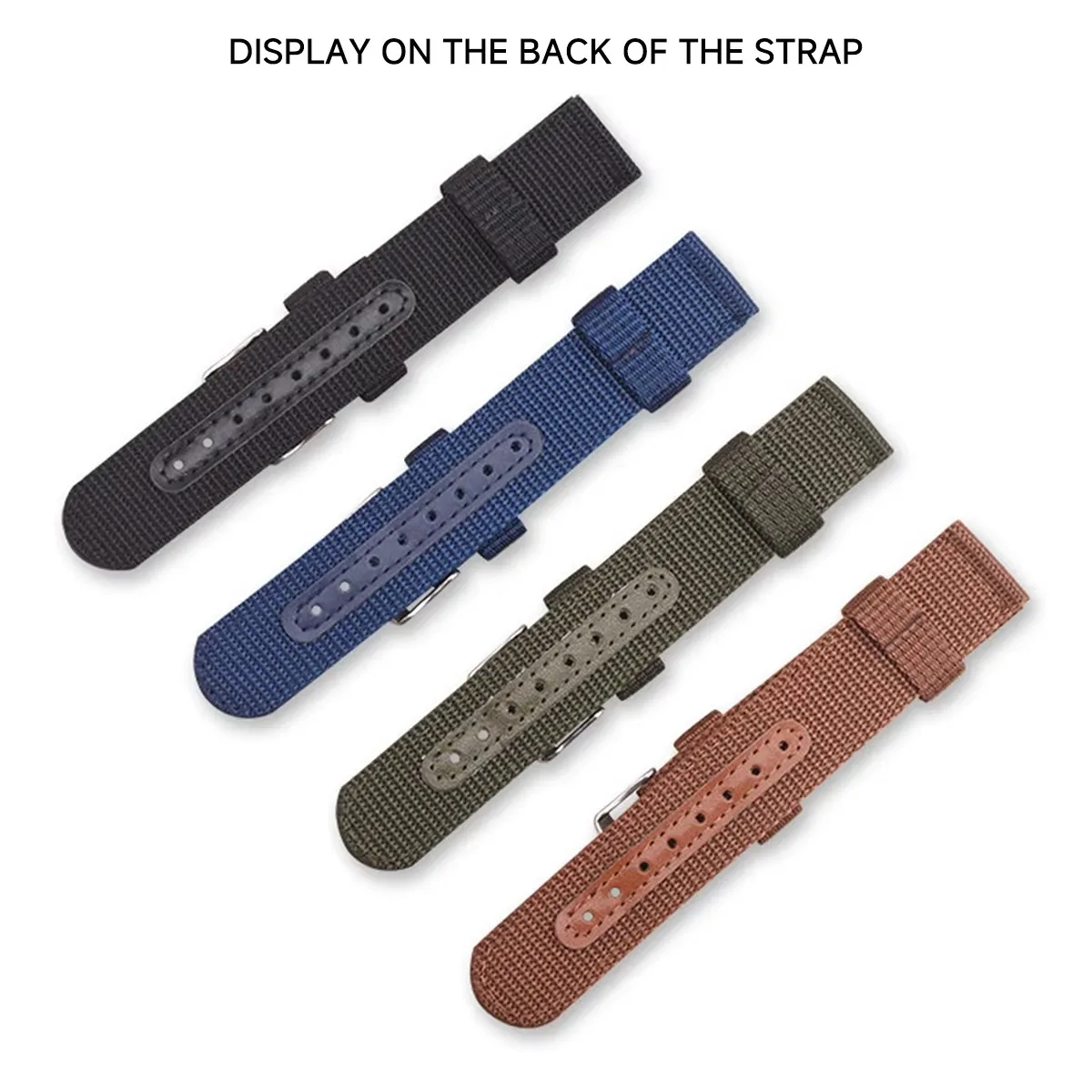 Canvas Strap Watch - Yüksek Kaliteli Naylon Kanvas saat kayışı