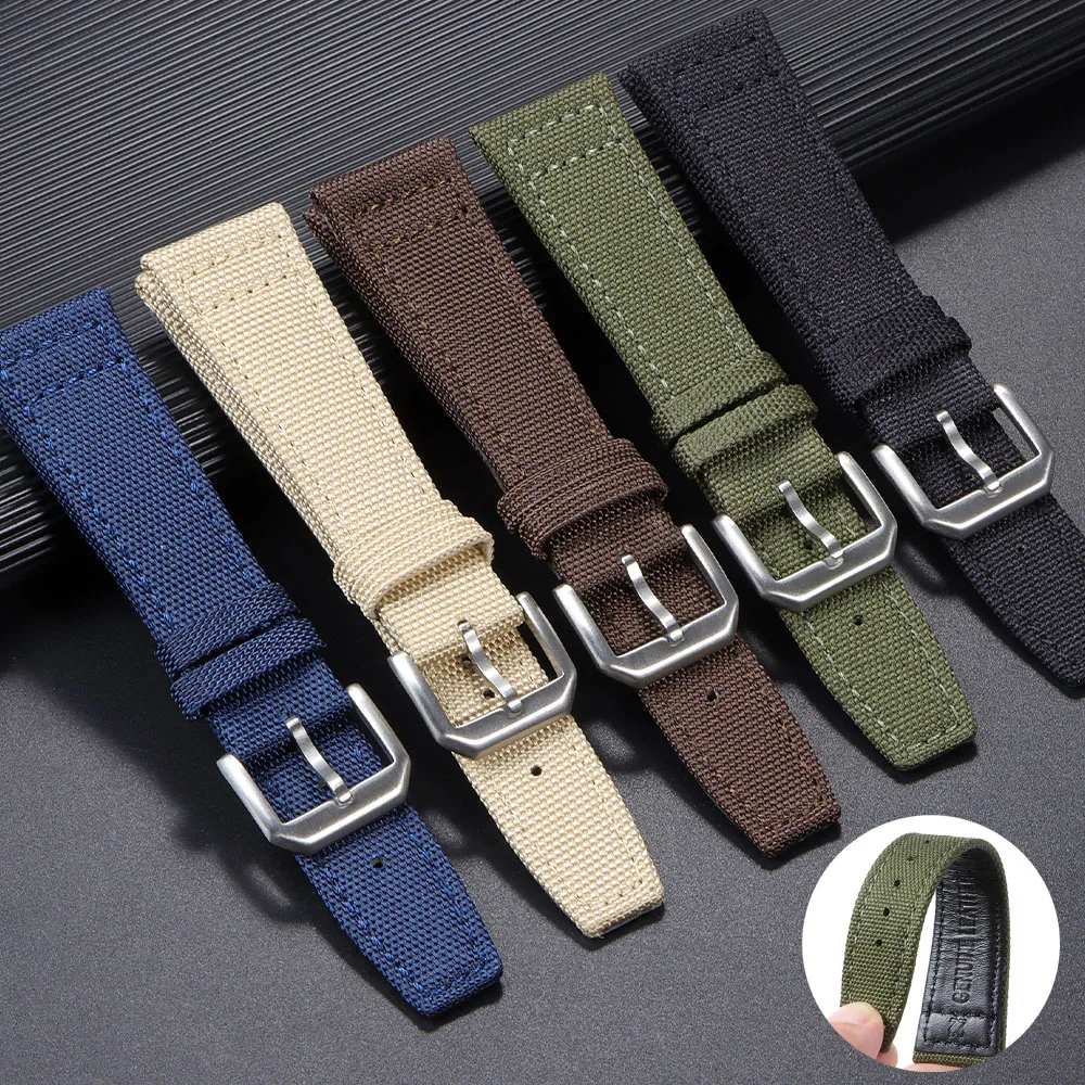 Nato Strap Nylon - Naylon Kanvas saat kayışı IWC PILOT