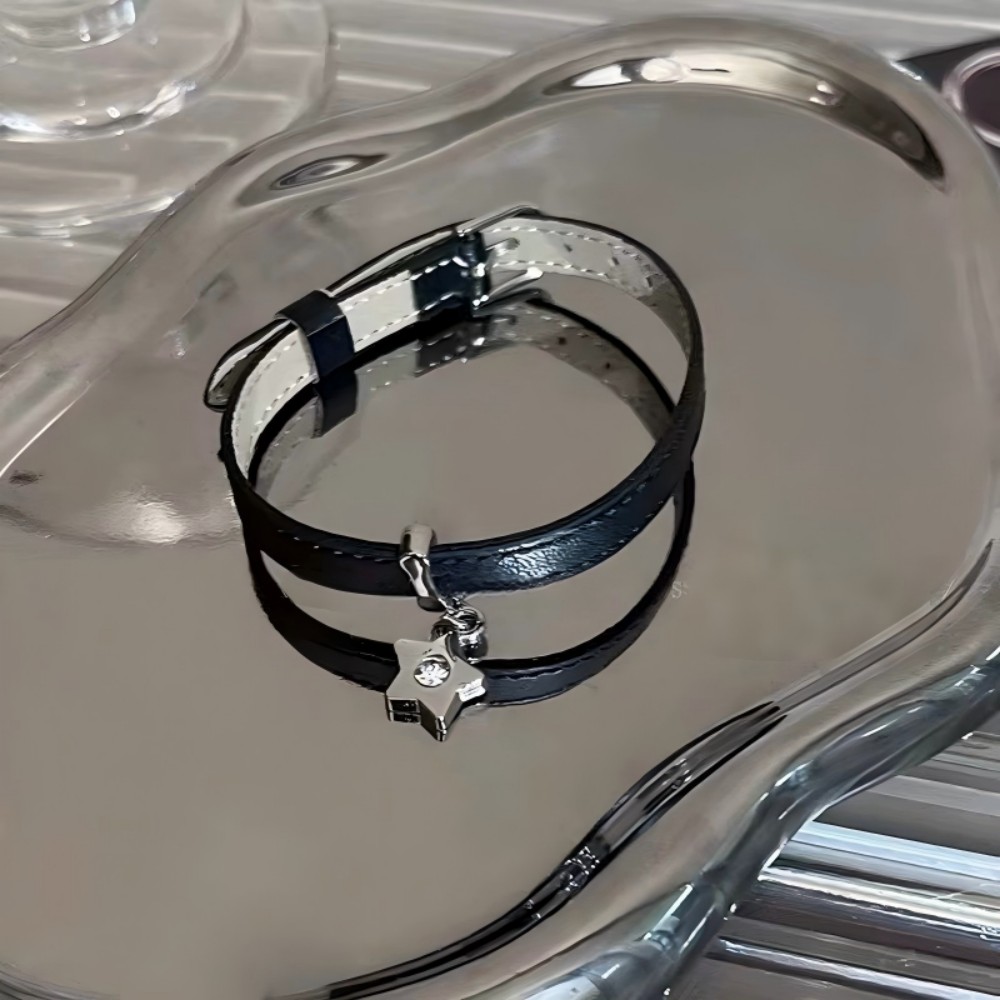 Mesh Strap Metal - Yıldız Şekilli Bileklik, Metal Örgü ve