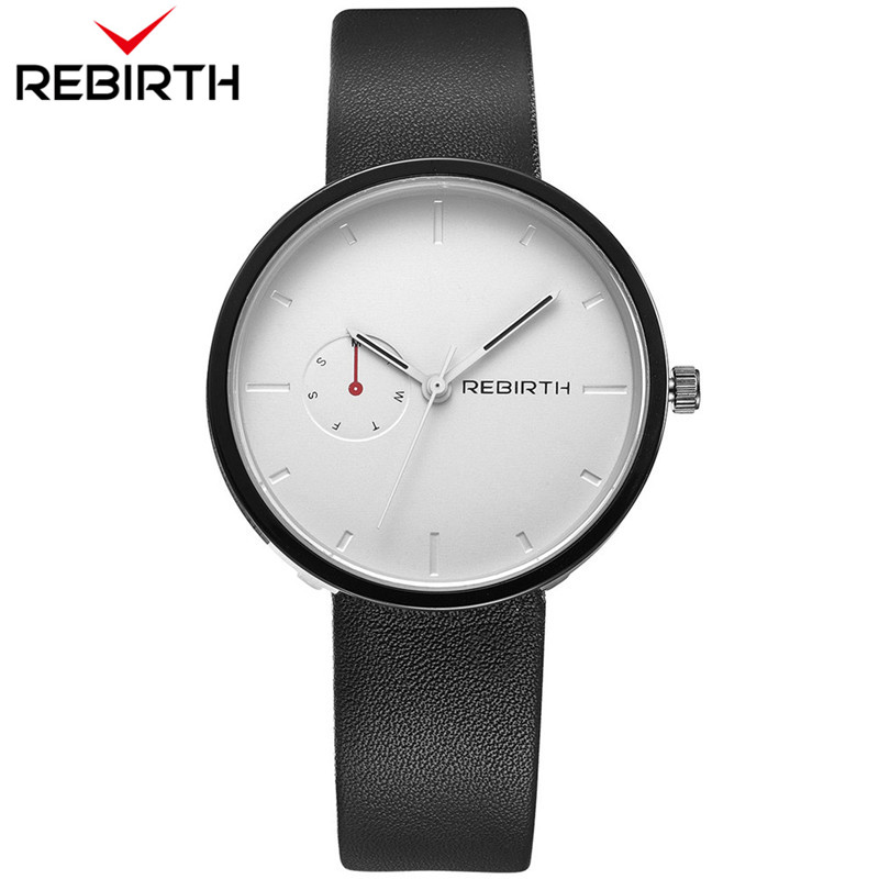 Leather Watch Band Men - 2018 yeniden popüler erkek kadın saatler