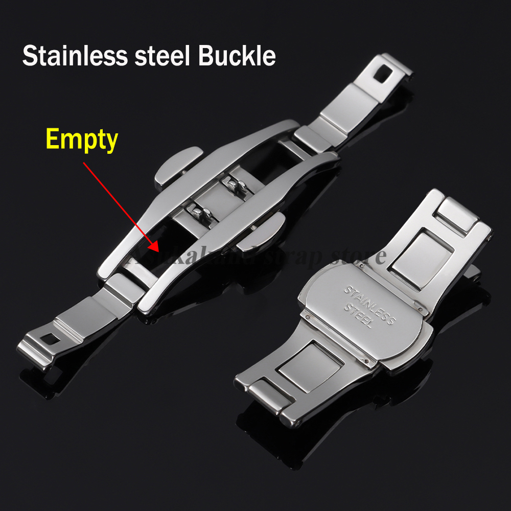 Butterfly Clasp Deployant - Paslanmaz Çelik Kelebek Tokalı Saat Düğmesi