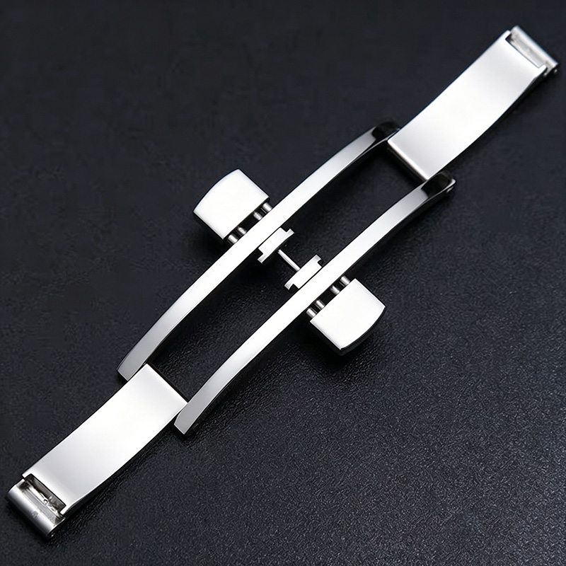 Butterfly Clasp Deployant - Saat Kayışı Tokası Paslanmaz Çelik Çift