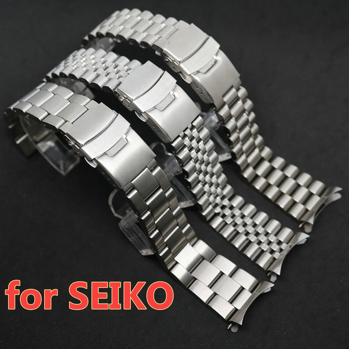 Suede Strap Watch - Kavisli Kayış Seiko Lüks Katı Paslanmaz