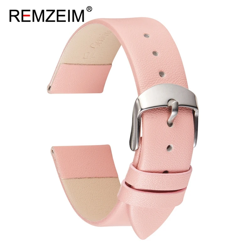 Suede Strap Watch - REMZEIM yumuşak Ultra ince dana derisi