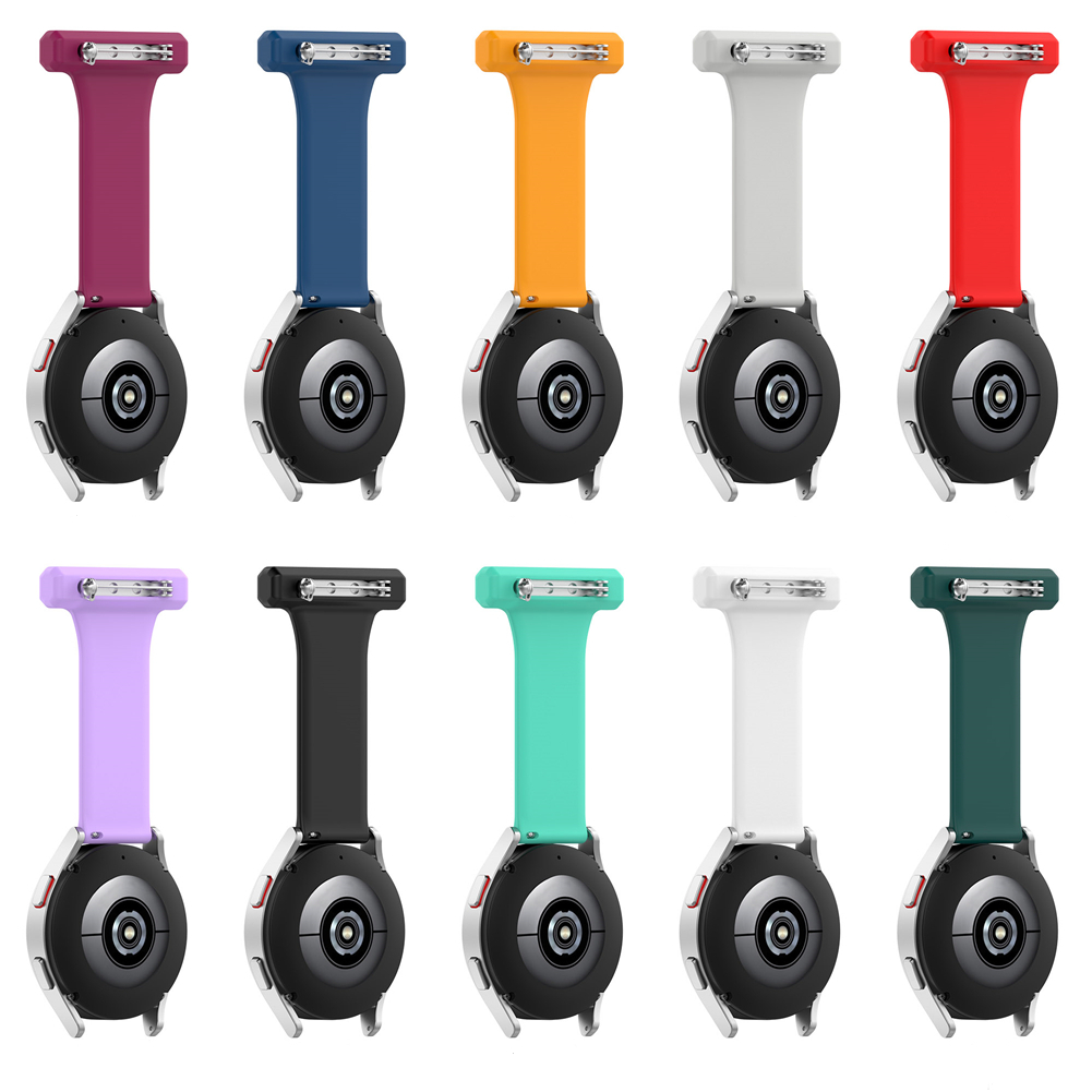 Silicone Watch Band 22Mm - Pin broş saat kayışı 20MM 22MM