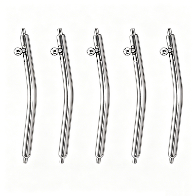 Curved Spring Bar - 1.5MM Kavisli Hızlı Çıkartmalı Yaylı Çubuk