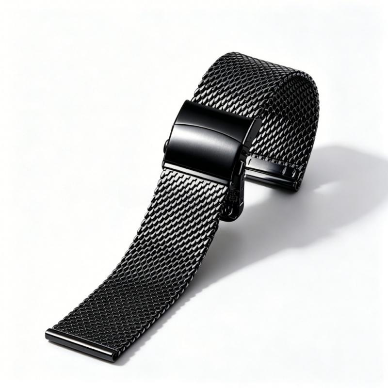 Mesh Strap Metal - 18mm 20mm 22mm Hızlı Çıkartılabilir 1.0mm