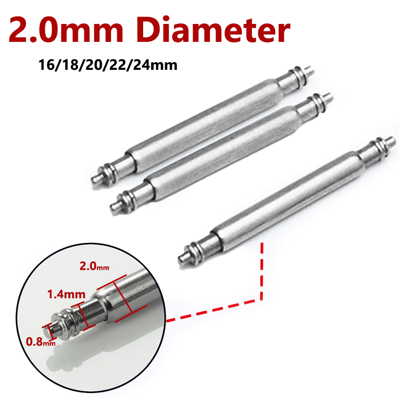 Spring Bar Tool Set - 2.0mm Çaplı saat kayışı Bahar Çubuğu
