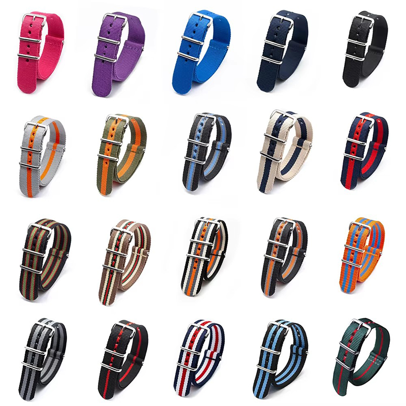 18/20/22/24mm Cambos çizgili g - Nato Strap Nylon incelemesi ve fiyatı