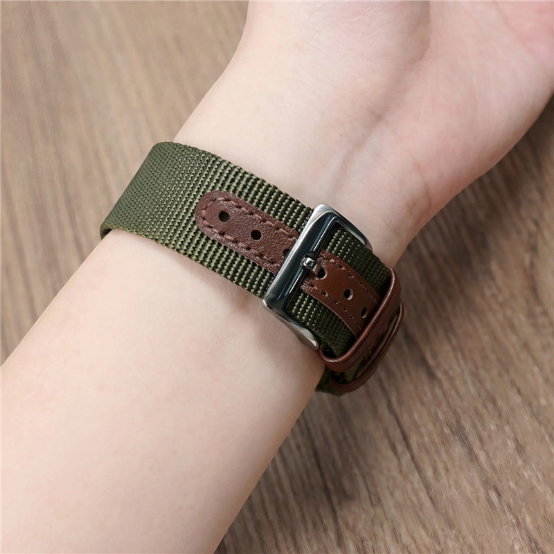 Naylon Nervürlü saat kayışı 20 - Canvas Strap Watch incelemesi ve fiyatı
