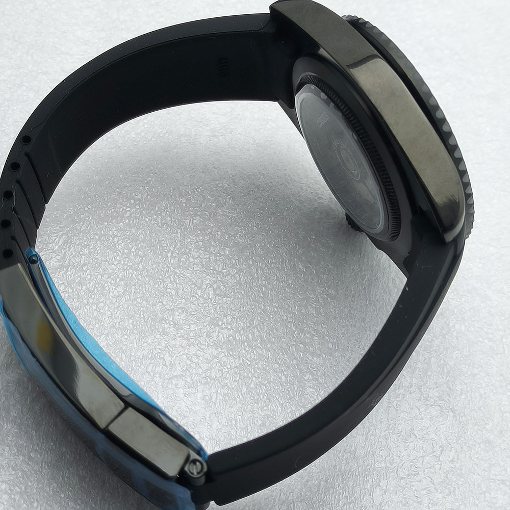 40MM NH36 Saat Siyah Erkek Pas - Stainless Bracelet Diver incelemesi ve fiyatı