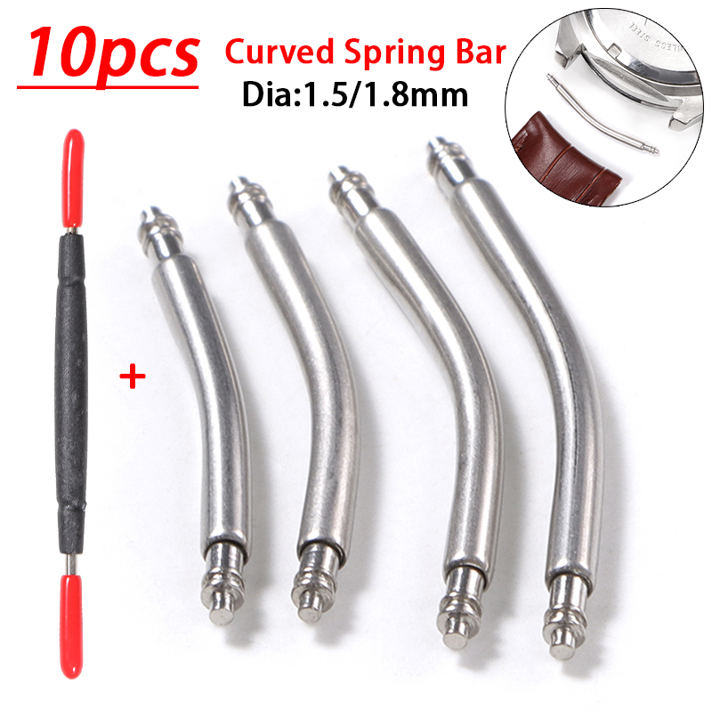 Kavisli Yaylı Çubuk 18mm 20mm  - Curved Spring Bar incelemesi ve fiyatı