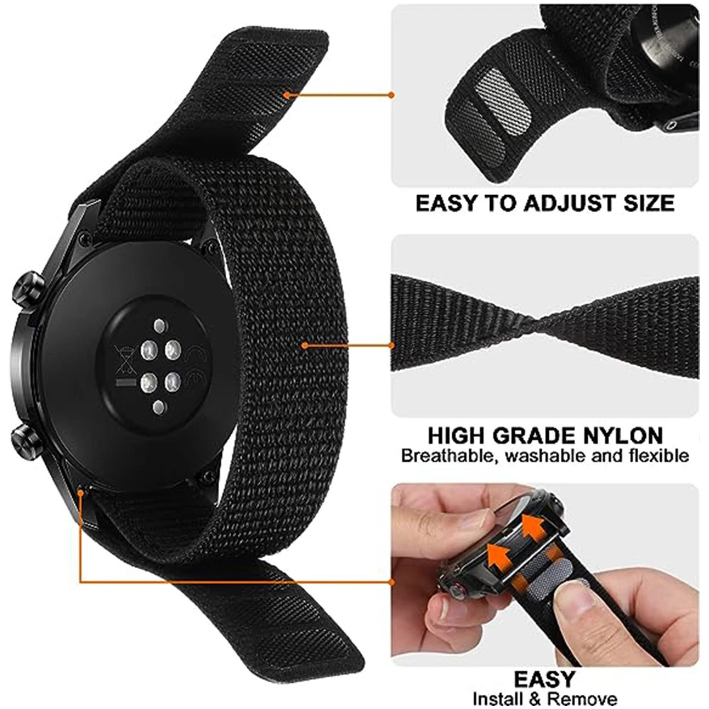 26/22mm Kancalı Döngülü Naylon - Sport Loop Velcro incelemesi ve fiyatı