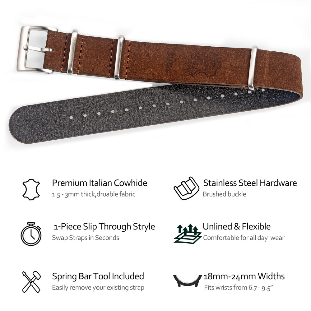 HEMSUT hakiki deri saat kayışı - Tropic Strap Vintage incelemesi ve fiyatı