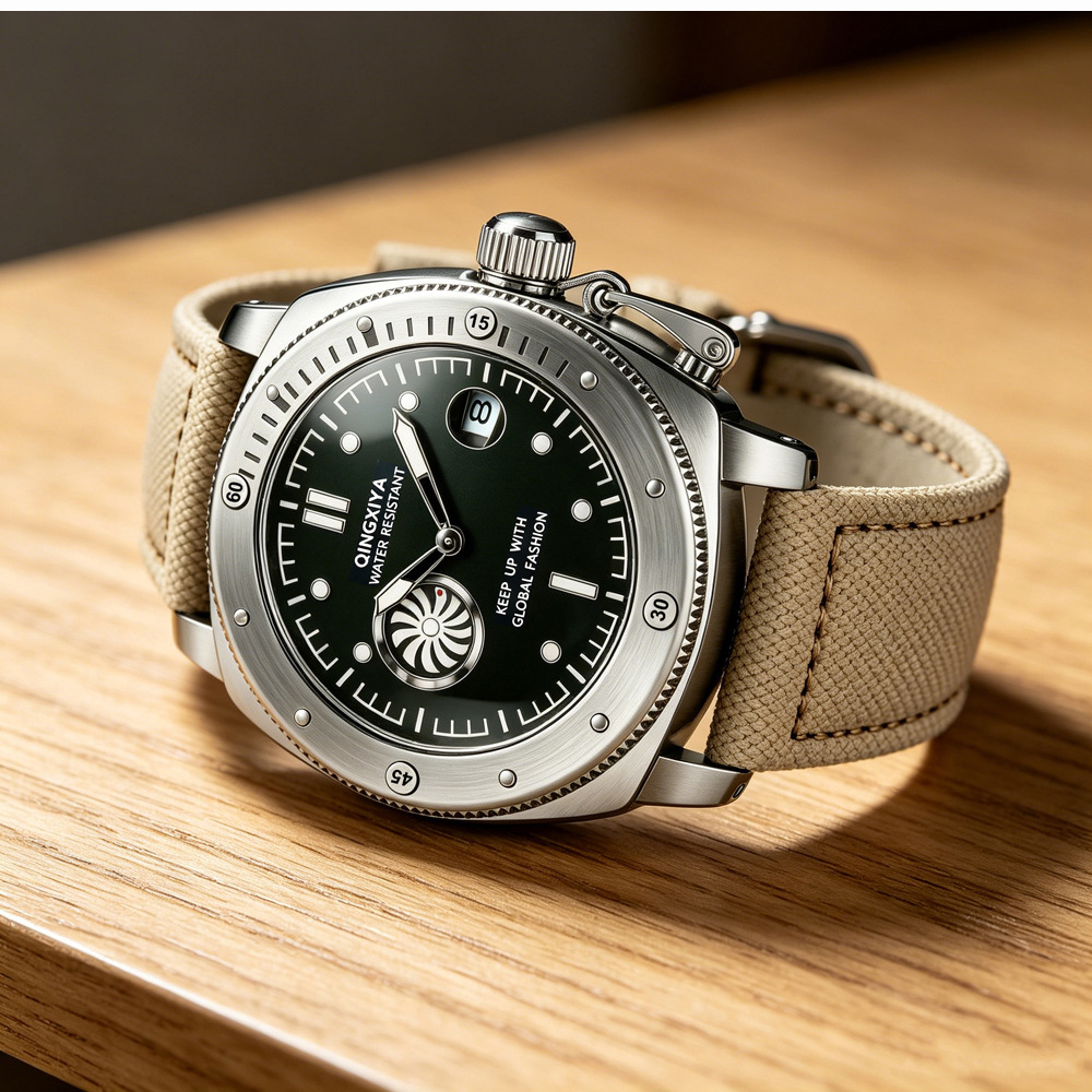 Havalı Yaratıcı Haki Kanvas Ka - Canvas Strap Watch incelemesi ve fiyatı