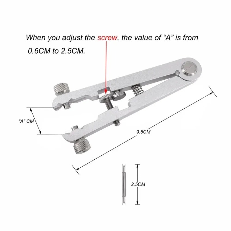 Alüminyum Alaşımlı Saat Bandı  - Spring Bar Tool Set incelemesi ve fiyatı