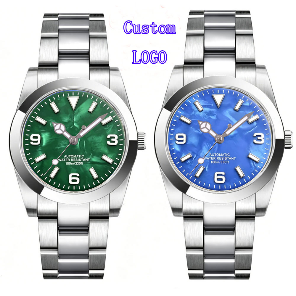 Özel Logo Saat 36mm 39mm Sedef - Stainless Bracelet Diver incelemesi ve fiyatı