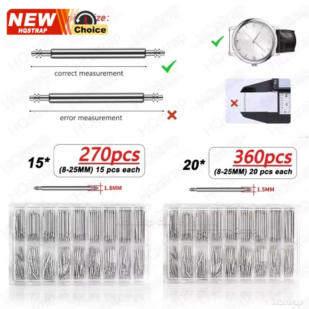 1/2 takım paslanmaz çelik yay  - Spring Bar Tool Set incelemesi ve fiyatı