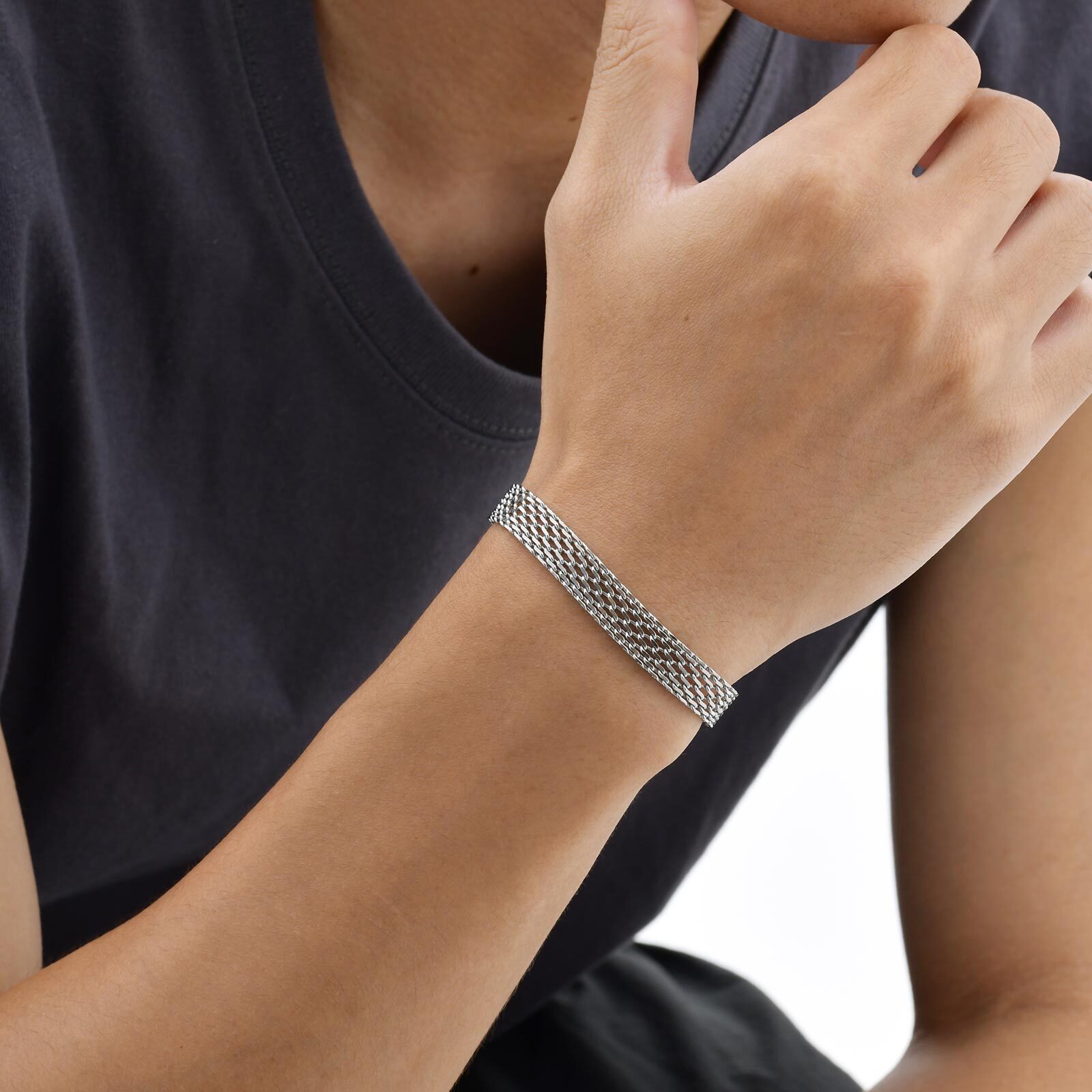 Erkekler Boys için 3/8mm Örgü  - Mesh Strap Metal incelemesi ve fiyatı