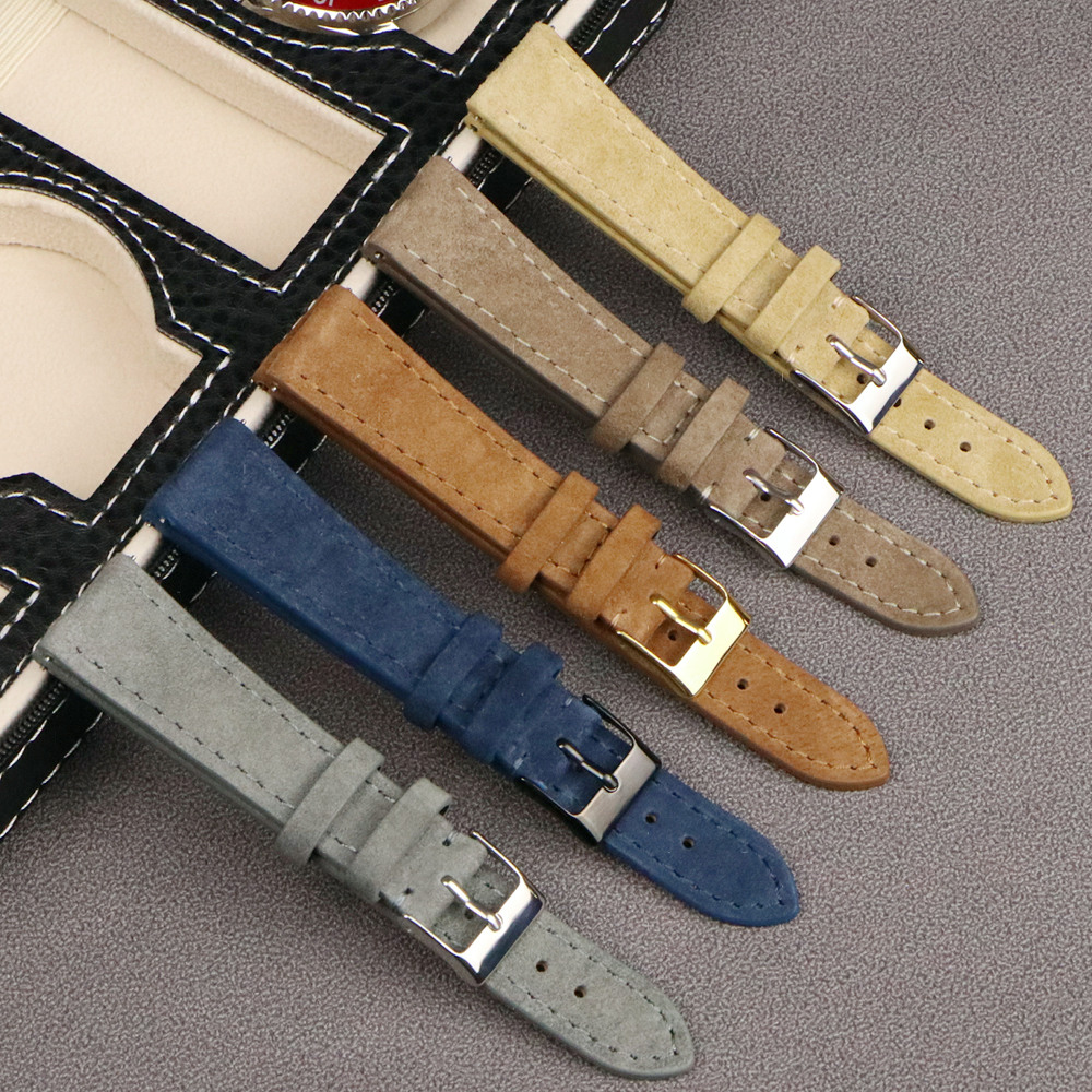 Premium deri süet saat kayışı  - Suede Strap Watch incelemesi ve fiyatı