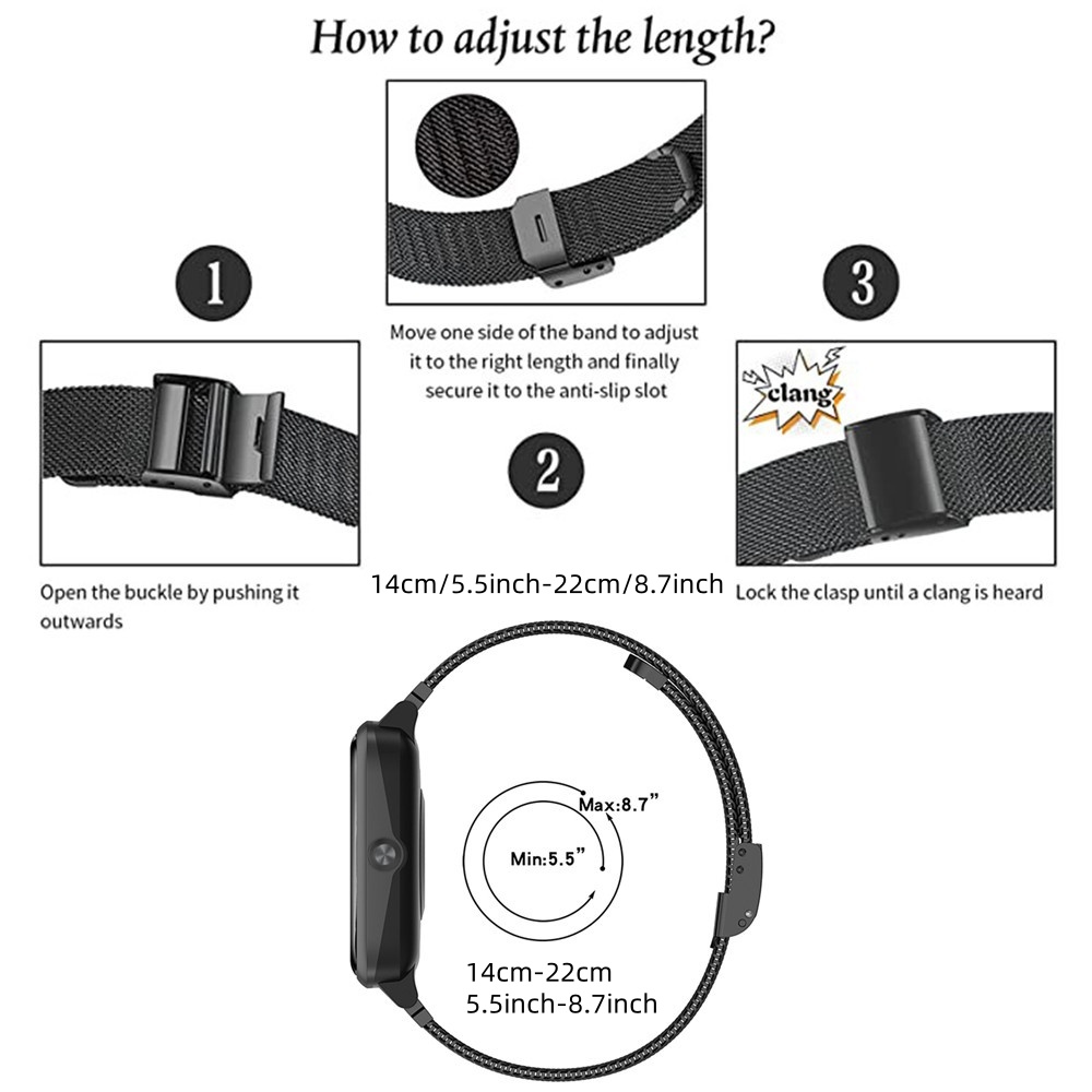 OPPO Watch için Metal Bantlar  - Mesh Strap Metal incelemesi ve fiyatı