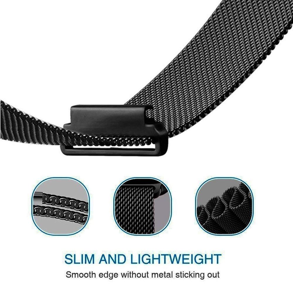 COROS PACE 3 PACE2 için 20mm 2 - Milanese Loop Magnetic incelemesi ve fiyatı