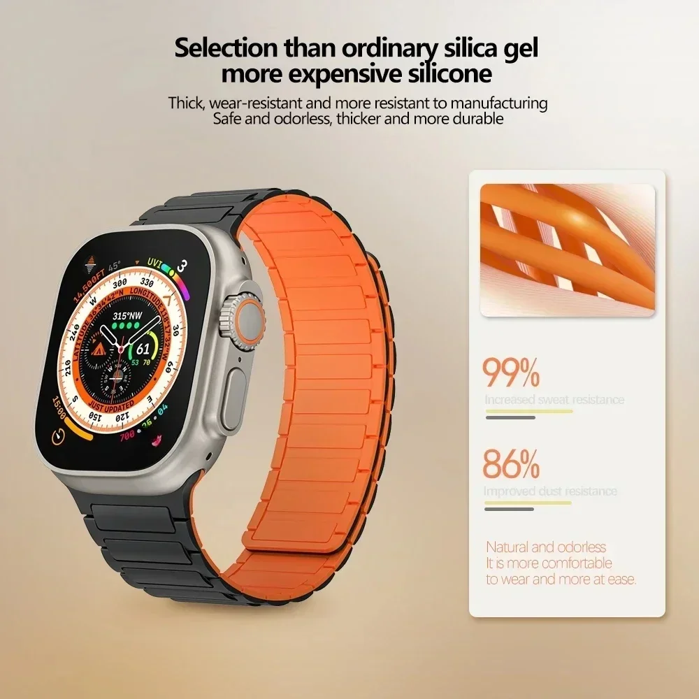 Apple Watch Ultra 2 için manye - Milanese Loop Magnetic incelemesi ve fiyatı