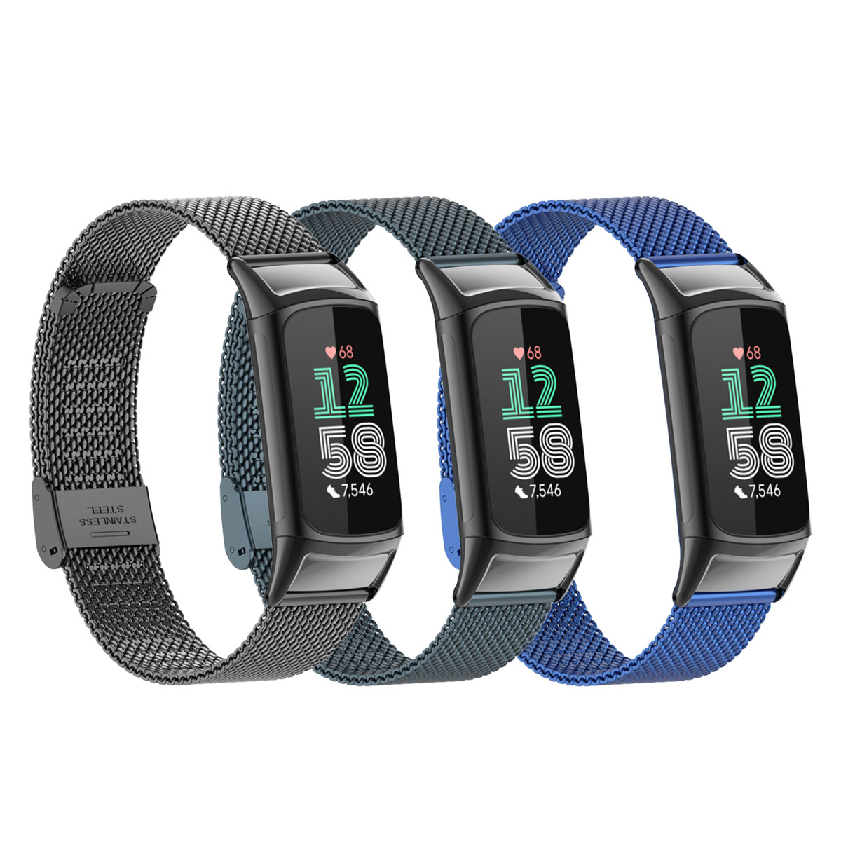 Fitbit Charge 5/6 Paslanmaz Çe - Mesh Strap Metal incelemesi ve fiyatı