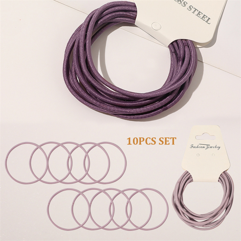 10 adet kadın kızlar basit tem - Silicone Band Women incelemesi ve fiyatı