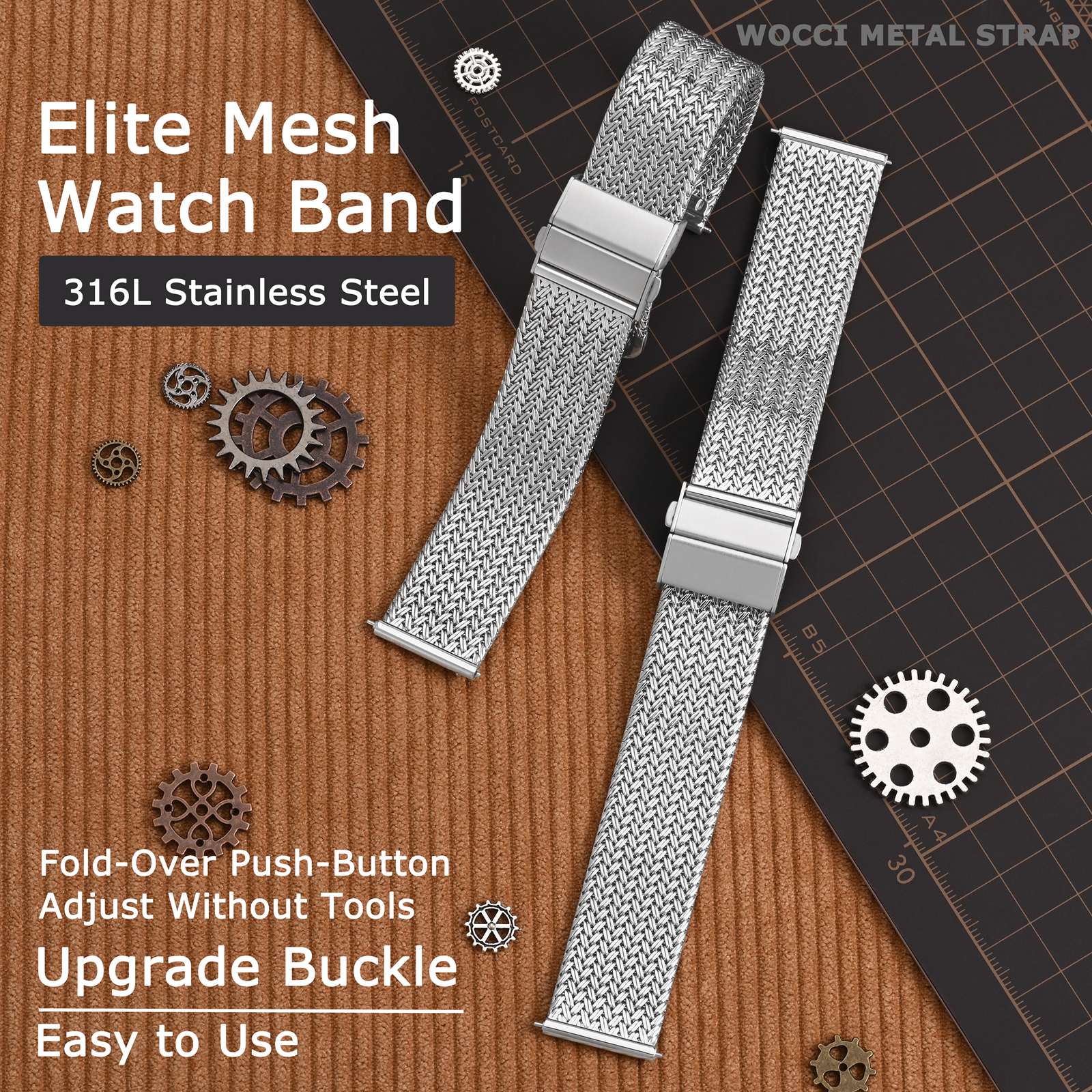 WOCCI Elite Metal Saat Kordonu - Nato Strap Nylon incelemesi ve fiyatı