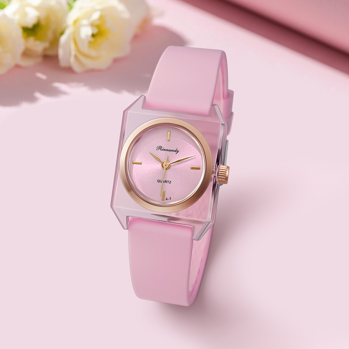 Basit kadın saati silikon kayı - Silicone Band Women incelemesi ve fiyatı