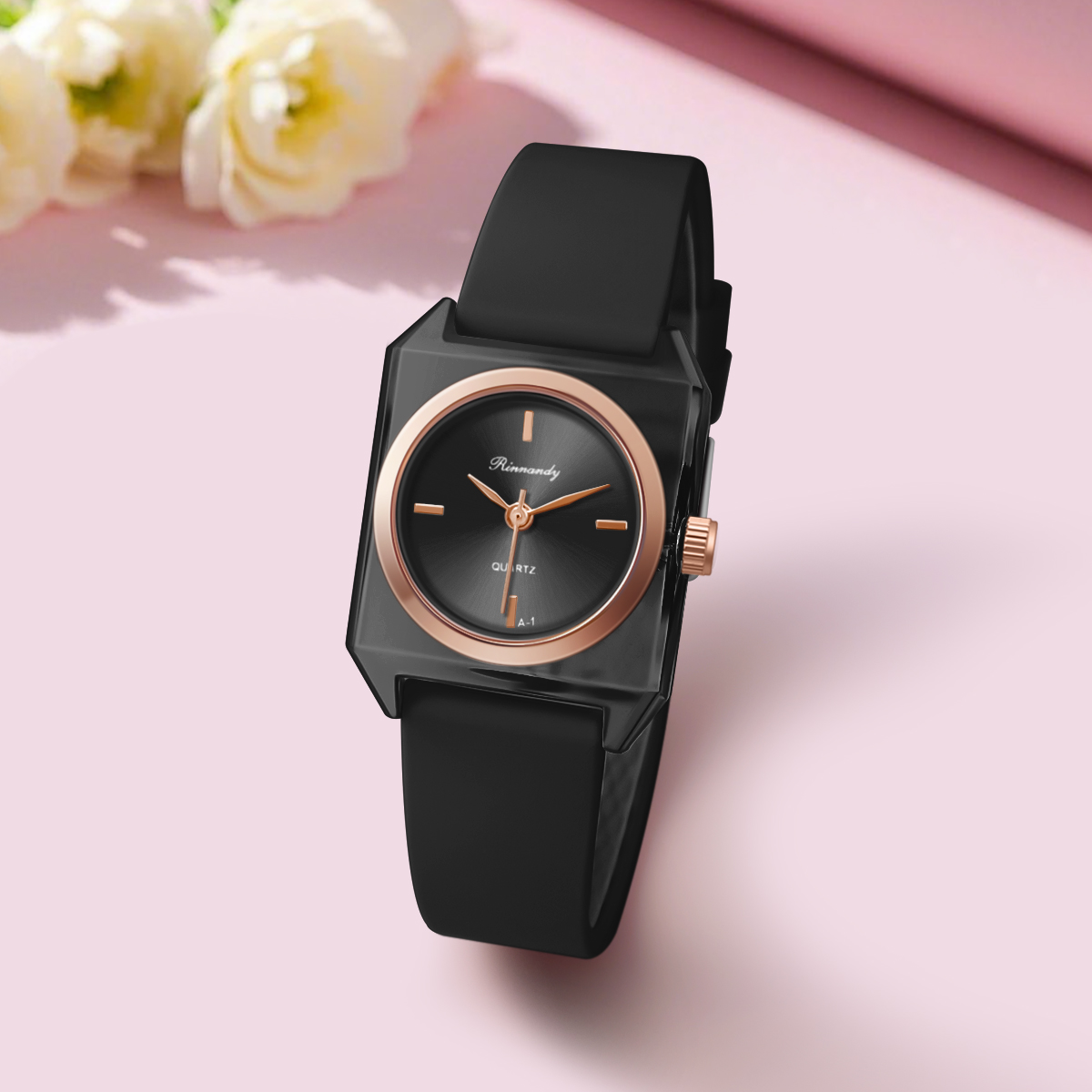 Basit kadın saati silikon kayı - Silicone Band Women incelemesi ve fiyatı