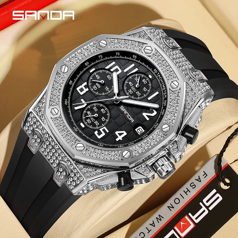 SANDA 7026 Erkek Kuvars Saat M - Tropic Strap Vintage incelemesi ve fiyatı