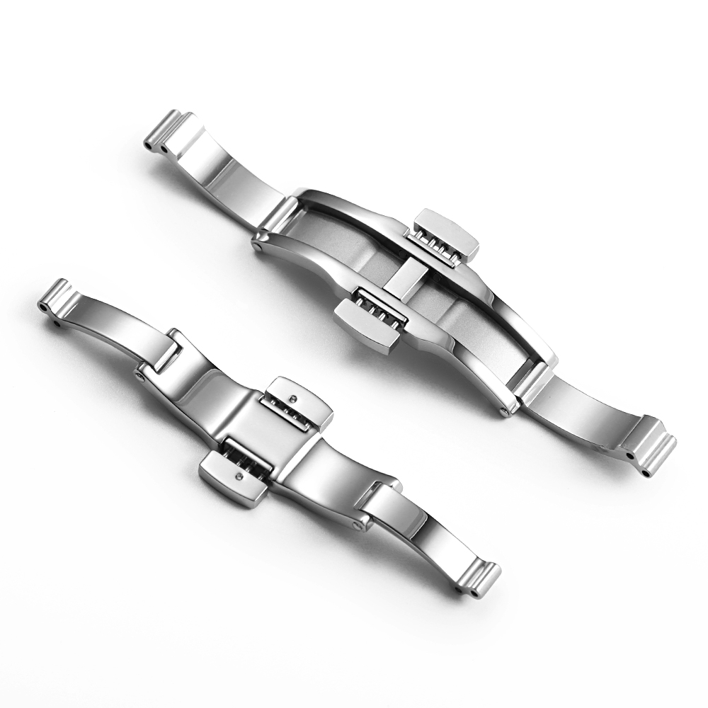 Gümüş Paslanmaz Çelik Kelebek  - Butterfly Clasp Deployant incelemesi ve fiyatı