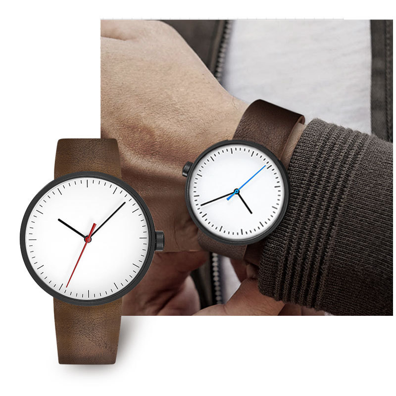 UTHAI İzle Erkekler Basit Tren - Leather Watch Band Men incelemesi ve fiyatı